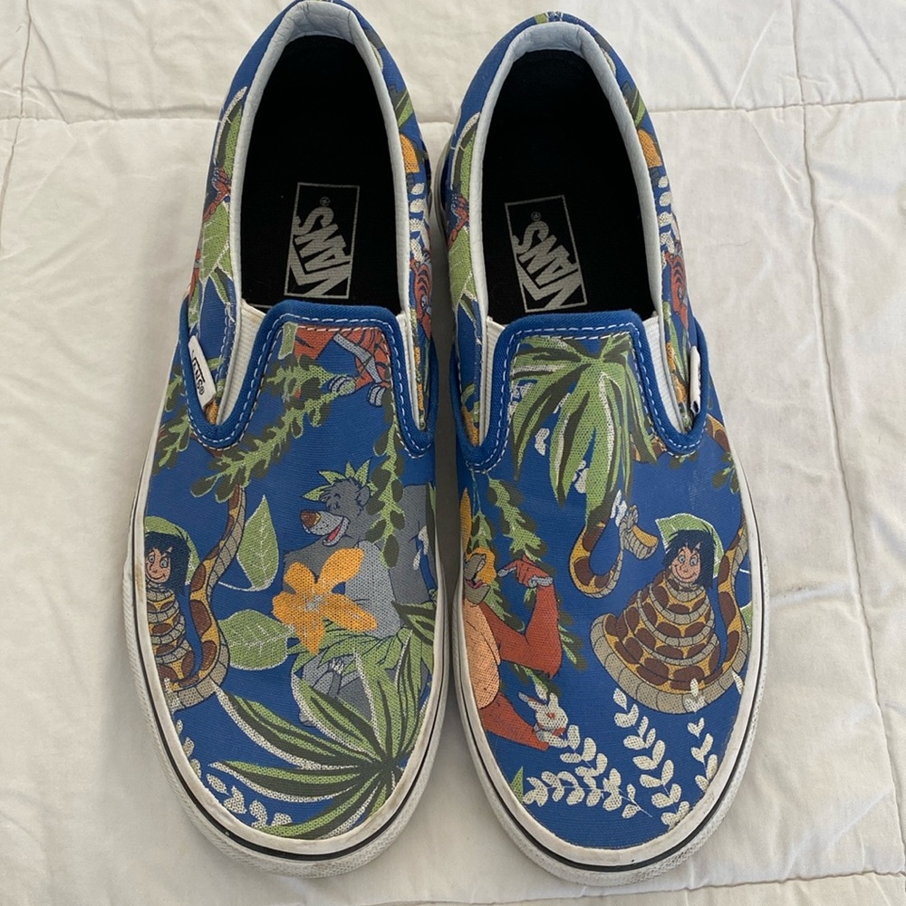 Vans x Disney Jungle Book Slip Ons